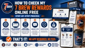 How to Check My 7 Brew Rewards Online Free