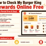 How to Check My Burger King Rewards Online Free How to Check My Burger King Rewards Online Free