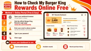 How to Check My Burger King Rewards Online Free