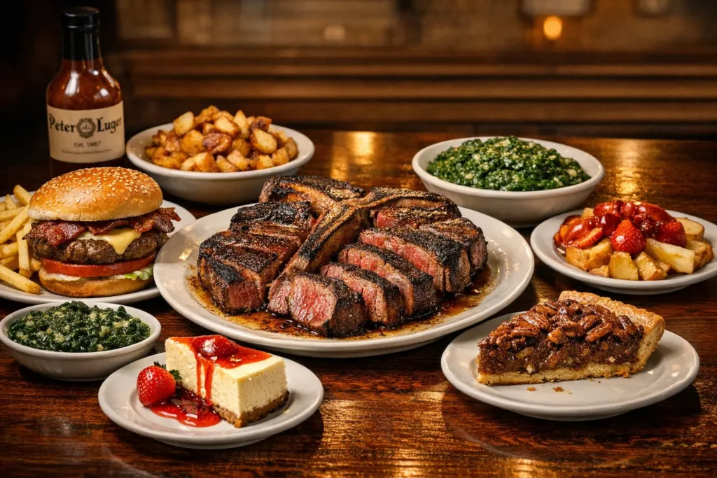 Peter Luger Menu