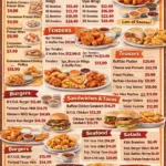 Hooters Menu Prices USA Hooters Menu Prices