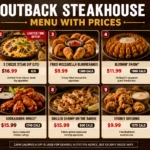 Outback Steakhouse Menu With Prices USA Outback Steakhouse Menu