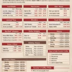 Scooter’s Coffee Menu and Prices scooter's menu