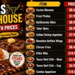 Texas Roadhouse Menu With Prices and Pictures Texas Roadhouse Menu