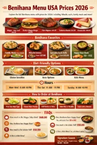 Benihana Menu With Prices