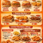 Popeyes Menu With Prices Popeyes Menu With Prices
