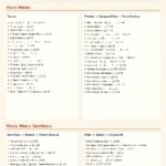 Taco Palengue Menu With Prices Taco Palengue Menu With Prices